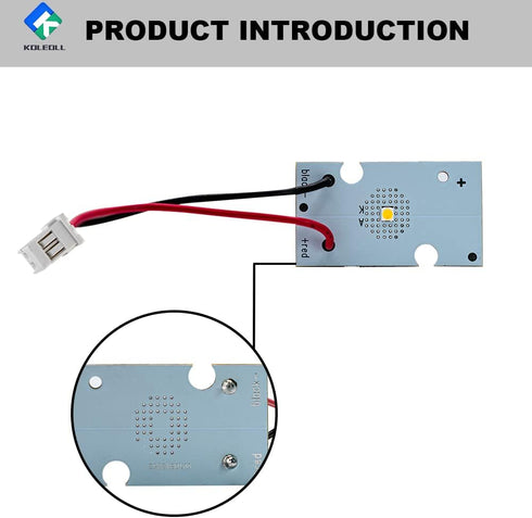 W11462342 Refrigerator Led Light Compatible with Whirlpool W10843353 W11205083 W10695459 W11126053 W10660728 Refrigerator Light Replacement Led