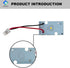 W11462342 Refrigerator Led Light Compatible with Whirlpool W10843353 W11205083 W10695459 W11126053 W10660728 Refrigerator Light Replacement Led