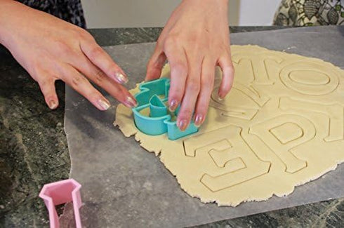 Greek Alphabet Letter Shaped Cookie Cutter, 3 Inches Long, Great Gift for Fundraising, Parties