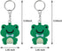 20 Pack Frog Keychains, Decorations for Back to the 80s Party, Themed Party Favors Birthday Gifts
