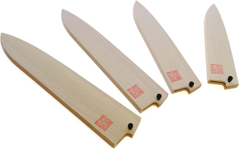 Yoshihiro Natural Magnolia Wood Saya Cover Blade Protector for 210mm Gyuto