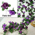 4 Pcs 33 Ft Fake Rose Vine Flowers Plants Artificial Hanging Rose Ivy Home Wedding Party Garden Decor