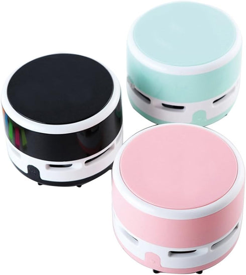 Mini Vacuum Cleaner, Portable Handheld Cordless Crumb Sweeper, Multifunction Cleaning for Home Office Keyboard and Car,