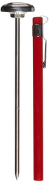 Rubbermaid Commercial Products Instant Read Thermometer, Pocket Size, Red for Meat/Food Cooking