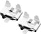 uxcell 2 Pcs Refrigerator Overload Protector Compressor Replacement Part, 1/4HP (180W)