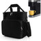 BAGLHER Coffee Maker Storage Bag, Waterproof Travel Organizer Case for Kering Coffee Machines, Black