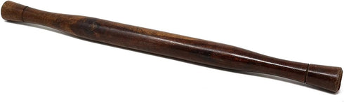Wooden Belan Rolling Pin, Handmade in India, 14 Inch Long for Roti, Chapati, Paratha