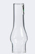 B&P Lamp TINY Clear Glass Chimney, 1 1/4 Inch Base by 4 1/2 Inch Tall for Miniature Oil Lamps