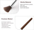 Coffee Grinder Brush with Lanyard, Espresso Maker Cleaner Tool for Barista, Wood Handle, ZC1201-CFM01