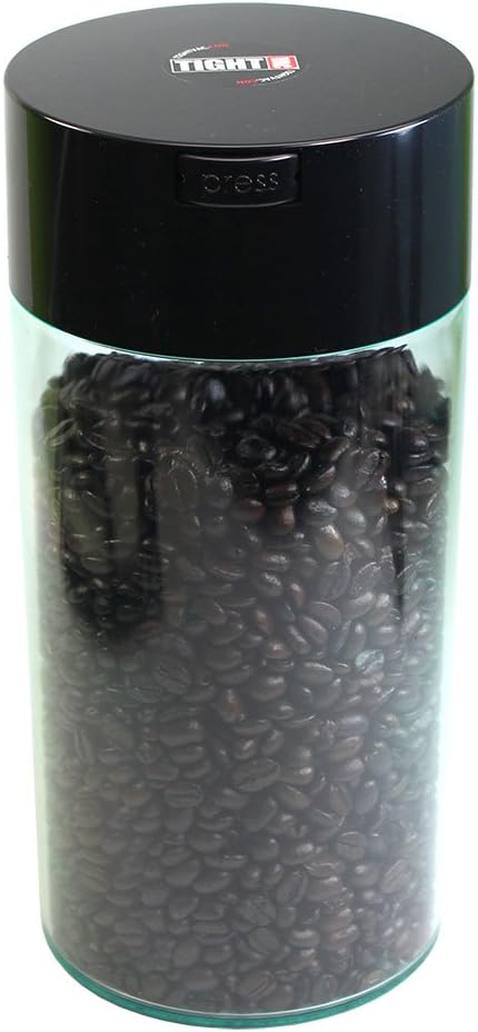 Tightvac Patented Airtight Container, 5oz to 24 Ounce, Multi-use Vacuum Container, Smell Proof, Blue Clear