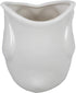 White Ceramic Owl Succulent Planter Pot with Drainage Tray, Cute Animal Cactus Container