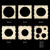 Pllieay 9 Sizes Collapsible Wood Balloon Sizer Cube Box for Balloon Decorations, Arches, Columns (2-10 Inch)