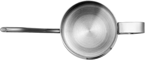 Long Narrow Spout Coffee Pot (8.7 Oz) Small Fine Stainless Pour Over Drip Coffee Pot Gooseneck Tea Kettle (Silver,