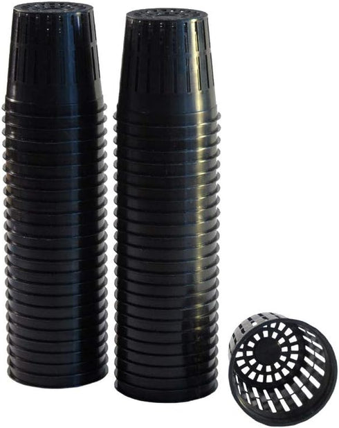 xGarden - Lightweight Economy Net Pots - Thin Lip & Slotted Sides for Hydroponics & Aquaponics - UV Resistant & BPA