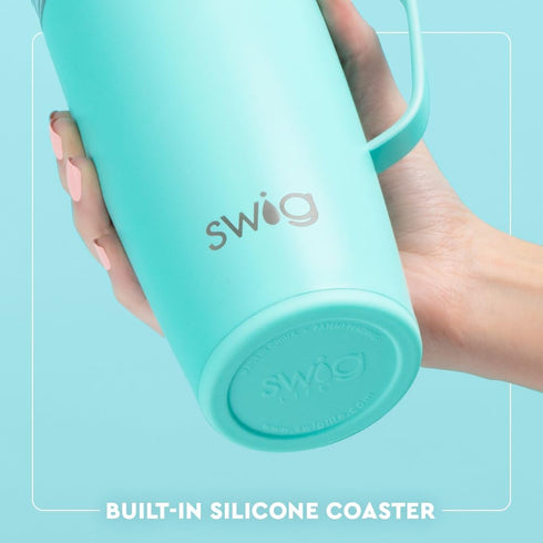 22oz 22 oz Swig Life Travel Mug, Insulated Tumbler with Handle and Lid, Travel Coffee Mug, Cup Holder Friendly