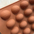 MoldFun 20 Gummy Cavity Walnut Silicone Chocolate Candy Mold Nuts Cookie Baking Pan Fat Bomb Mold Household DIY Cake