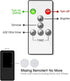 Dimmable Electric Window Candle with Multi Timer IR Controller, Metal Base Christmas Candles, 1 Set + Extra Bulb