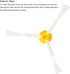 I clean Replacement Brush for iRobot Roomba 960, 980, 985, 860, 870, 655 Pet, 8 Pieces Vacuum Cleaner Spinning Brush