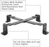 Kamado Grill Table Nest Stand for Big Green Egg Medium,Big Green Egg Accessories Green Egg Nest Stand for Medium Big