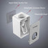 Toothpaste Dispenser - 2 PCS Automatic Squeezer for Kids & Family, Wall Mount Bathroom Accessories, Grey
