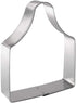 Cow Ear Tag/Animal Ear Tag 4 Inch Cutting Board Cookie Cutter, Tin Plated Steel, Made in the USA