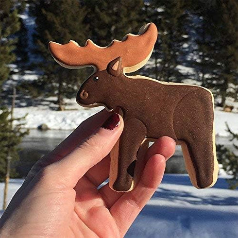 Ann Clark Moose Cookie Cutter, 3.25" Made in USA