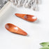 3 Pieces Mini Wooden Spoons, Small Salt Spoon with Short Handle, 2.76 inch Brown Wood Scoop for Spice Jars.