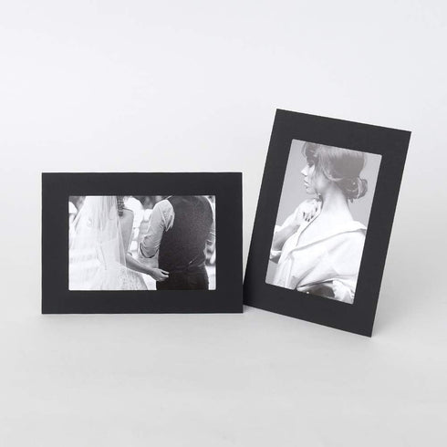 Monolike Standing Paper Photo Frame - 4x6 Black, 10 Pack