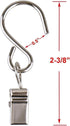 Mydio 50 Pack Stainless Steel Curtain Clip String Party Light Wire for Outdoor Activities - Party Supplies