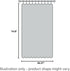 ave split Decorative Door String Curtain Wall Panel, Light Purple Tassel Screen Room Divider, 100x200 centimeters