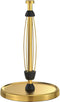 Paper Towel Holder Countertop, Gold Kitchen Accessories Decor, Stainless Steel, Weighted Base,