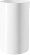 Royal Imports 5X8 Flower Acrylic Vases Cylinders - Decorative Centerpiece Display for Home or Wedding, White