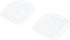 Fox Run Nylon Pot/Pan Scraper, Set of 2, White