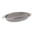 Winco Stainless Steel Oval Au Gratin Dish, 15-Ounce