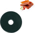 Dark Green Silicone Leak Proof Food Dehydrator Water Tray, Leather Plate for Food Dehydrator