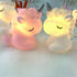 Unicorn String Lights, 10 LED 6.8ft Fairy Lights for Girl Room Decoration, Pink/White