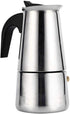 Haofy Stainless Steel Pot Cup Coffee Maker for Home Office Use (200ml, 100ml/200ml/300ml/450ml)
