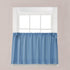 SKL Home Holden Curtain Tier Pair, Smoke, 57" x 30", 2 Count