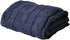 Battilo Navy Cable Knit Throw Blanket, Super Soft Cozy Decorative Knitted Blanket for Couch, Bed, Sofa, Chair 50"x60"