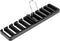 Haofy Tie Belt Scarf Organizer, Storage Rack for Ties, Belts, Scarves, Sunglasses, Watches, Sturdy Plastic Closet
