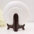 Gatuida Wooden Plate Holder, Decorative Plate Display Stand, Picture Easel Holder