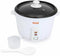 IMUSA USA GAU-00012 Electric Non-Stick Rice Cooker, 5-Cup (Uncooked) 10-Cup (Cooked), White