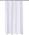 N&Y HOME Fabric Shower Curtain Liner, 48 x 72 inches, Water Repellent, White Spa Bathroom