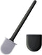 RV Silicone Toilet Brush with Holder, Toilet Bowl Brush for RV Travel