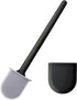 RV Silicone Toilet Brush with Holder, Toilet Bowl Brush for RV Travel