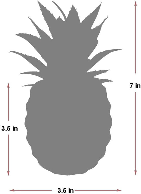 Artificial Potted Pineapple Decor - Fake Pineapple Home Office Kitchen Table Decoration (Yellow)