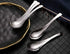 Soup Spoons, Stainless Steel Short Handle Spoons - Classic and Durable Soup Spoon, Set of 5