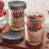 Ball Plastic Lids for Glass Mason Jars, Leak-Proof, Canning, Pickling, Juice, Jam, Jelly, Regular, 6 Count