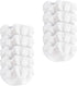 Navaris Microfibre Pads - Set of 10 Washable Replacement Cloths for Handheld Steam Cleaner 49454 - Floor, Wall Cleaning