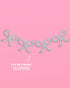 xo, Fetti Party Decorations, Pink Latex + Iridescent Foil Bow Balloons, 20 pk for Bachelorette, Baby Shower Decor